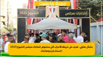 بشكل نهائي.. تعرف على خريطة الأحزاب التي ستخوض انتخابات مجلس الشيوخ 2025 أسماء بارزة ومفاجآت 1